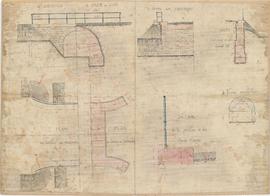 Plan pour la reconstruction d’un aqueduc/ponceau sur le chemin vicinal ordinaire n°1 allant de la...