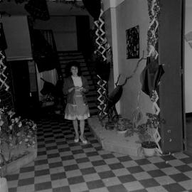 Ecole ménagère de Lhuis : Exposition du 20 mai 1962.