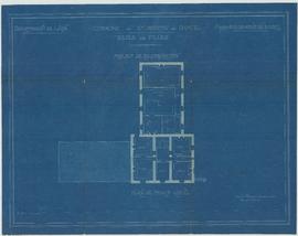 Plan pour la restauration et appropriation des écoles, vue 03.