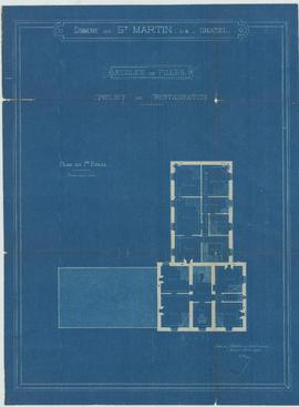 Plan pour la restauration et appropriation des écoles, vue 04.