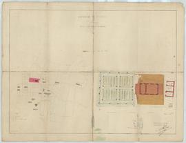 Plan de la construction d'une école mixte avec mairie, vue 06.