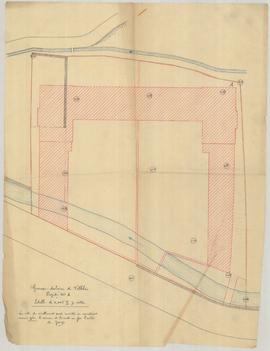 Plan des fondations du groupe scolaire.